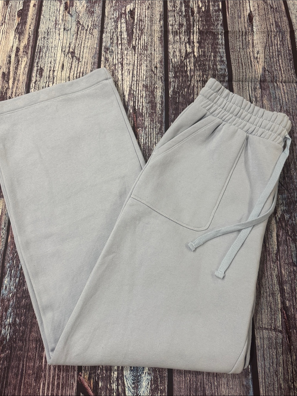 Rae Mode Women’s Light Blue Wide Leg Sweatpants